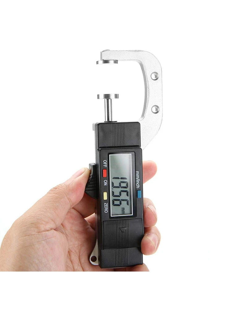 0-25mm Quick Mini Digital Thickness Gauge Thickness Tester Meter 0-25.00mm/0-1inch For Pearls & Gems High Quality