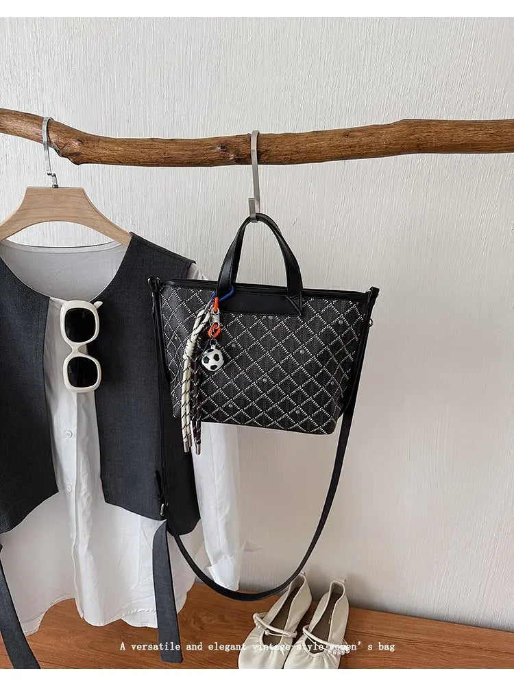Simple Luxury Crossbody-Bag And Popular Best Diaper Bags For Women Vintage Fashion Tote Large Capacity