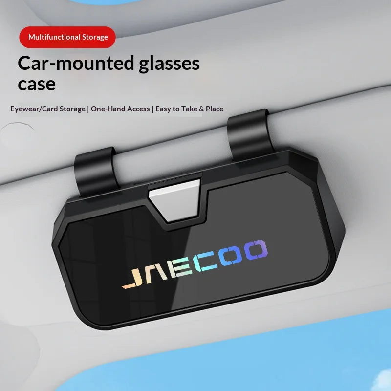 Suitable for JAECOO J5 J6 J7plus jaecoo J8 J7Phev car mounted sunglasses case sun visor sunglasses storage box