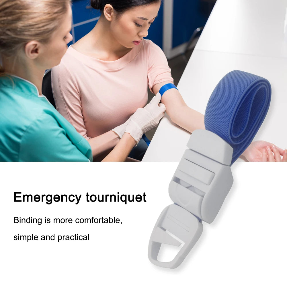 5/10pc Buckle Type Medical Tourniquet Quick Release First Aid Bandage Life Saving Hemorrhage Control for Camping Safety Survival