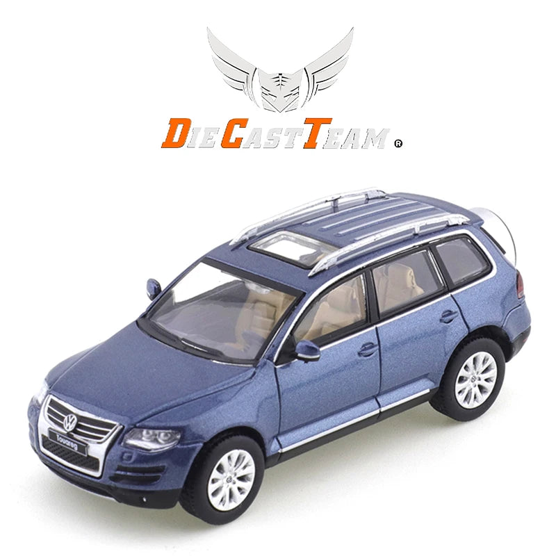 SHADOW / DCT 1/64 Volkswagen Touareg R50 Car Alloy Toys Motor Vehicle Diecast Metal Model Kids Xmas Gift Toys for Boys