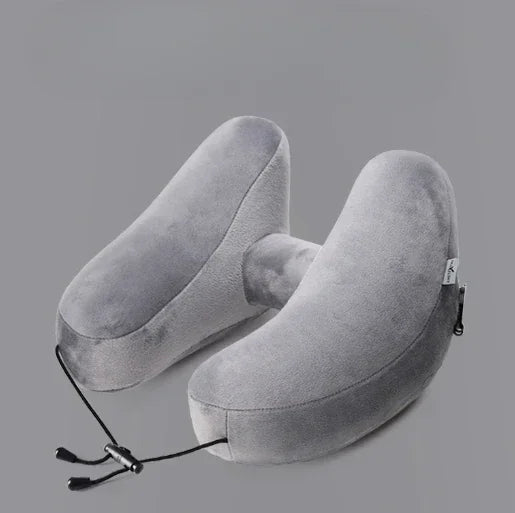 Portable Multi-function Neck Pillow Inflatable H-type Applicable To Outdoor Camping Car Long-distance Travel