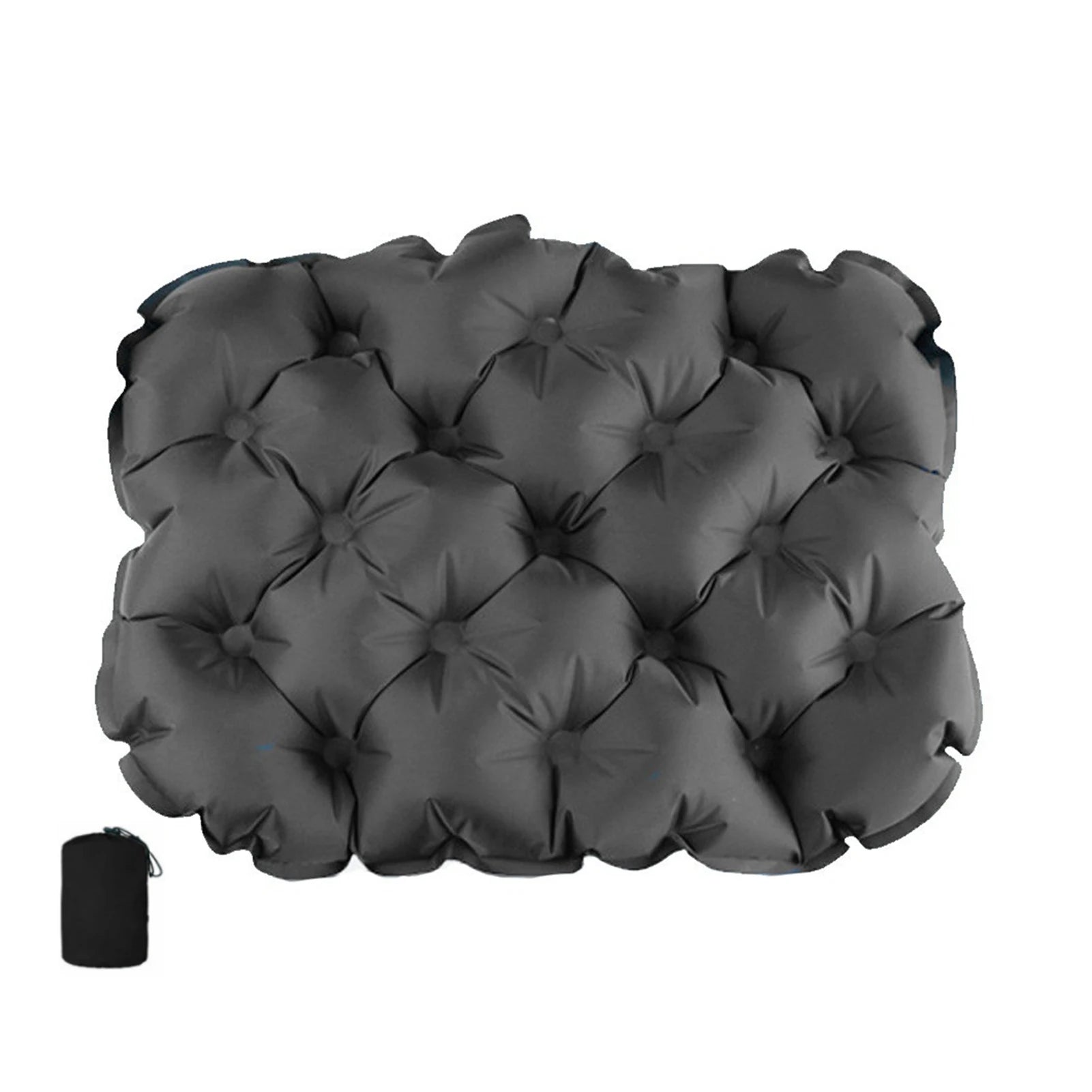 Portable Inflatable Seat Cushion Lightweight Travel Air Sitting Pad,Moisture and Water Resistant Camping Chair Mat for Outdoor