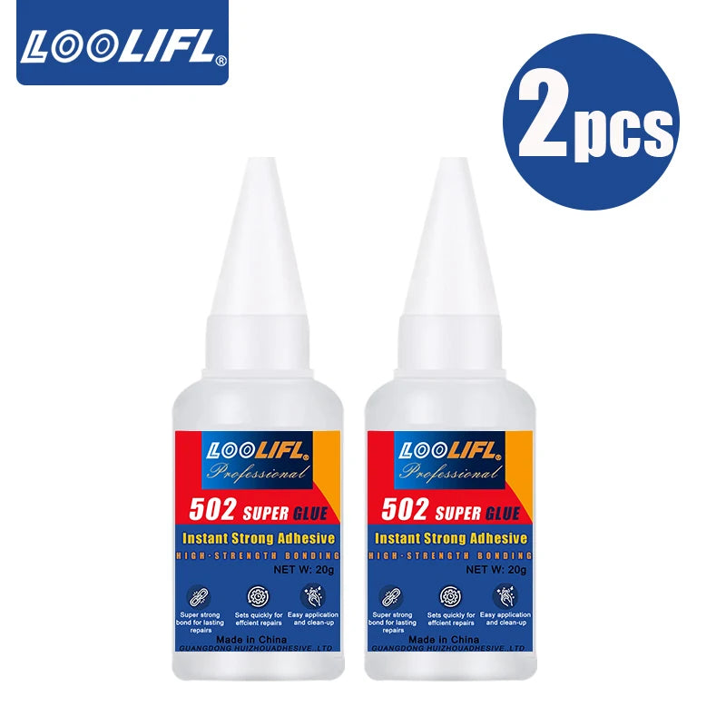LOOLIFL Strong Shoe Repair Glue Soft Adhesive Worn Shoes Boot Sole BondMulti-Purpose Waterproof Repairing Liquid Tool GLUE 20ml