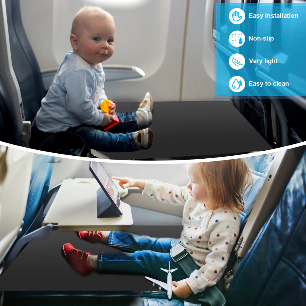 Toddler Airplane Bed Kids Airplane Seat Extender Travel Bed Kids Airplane Travel Essentials for Toddlers Baby Portable Plane Bed