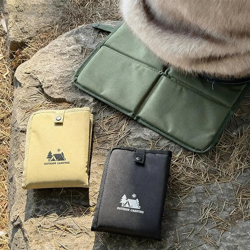 Outdoor Hiking Portable Oxford Cloth Foldable Moisture-Proof Cushion Dirt Proof Picnic Mat Camping Insulation Beach Mat