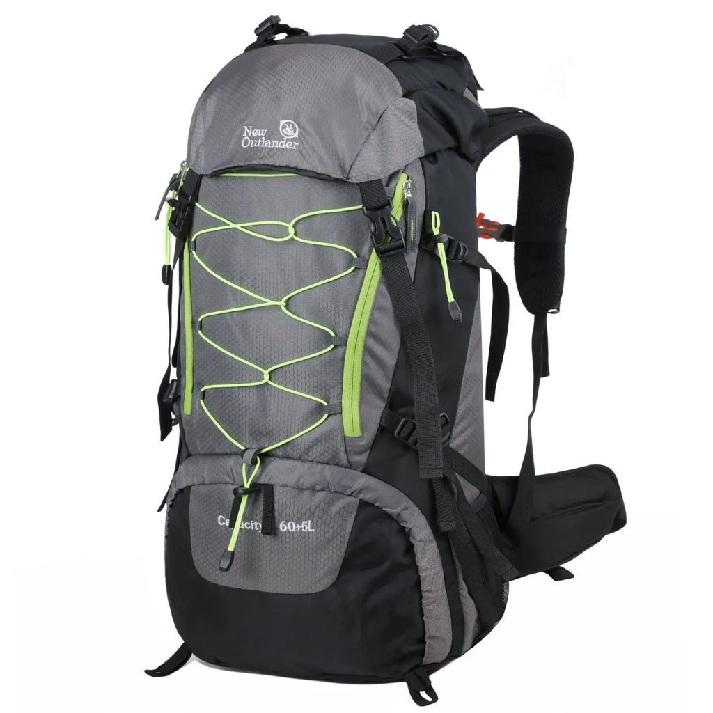 WESTTUNE Waterproof Climbing Backpack 65L Outdoor Sports Bag Big Capacity Travel Backpack Camping Hiking Backpack Trekking Bag
