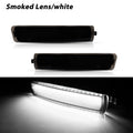 For 1996-2002 BMW Z3 M Coupe Amber LED Front Bumper Side Marker Turn Signal Lights Driving /Parking Lights Fender Flare Lamp 12V
