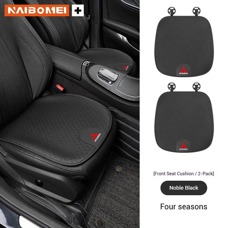 For Mitsubishi Outlander Triton Colt Lancer EX Evolution X Pajero L200 ASX Car Seat Cushion Ice Silk Breathable Car Seat Cover