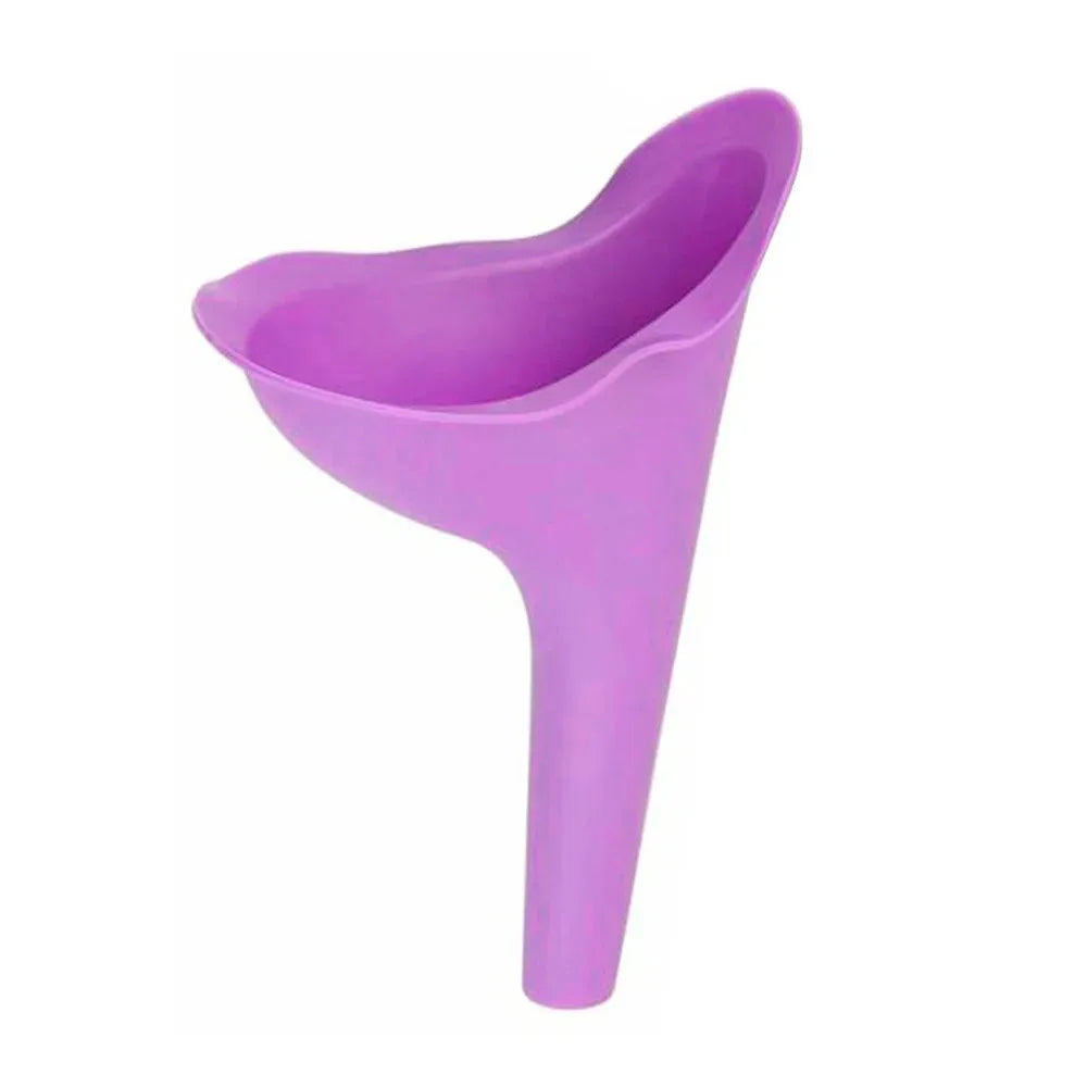Women Urinal Emergency New Design Field Outdoor Travel Camping Portable Female Urinal Soft Silicone Urination Device Stand Up