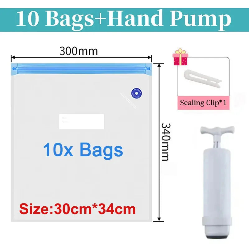 3D Printer Accessories, for PLA ABS PETG Nylon TPU ASA Filament Keep Dry, Filament Vacuum Storage Bags with Hand/Electric Pump
