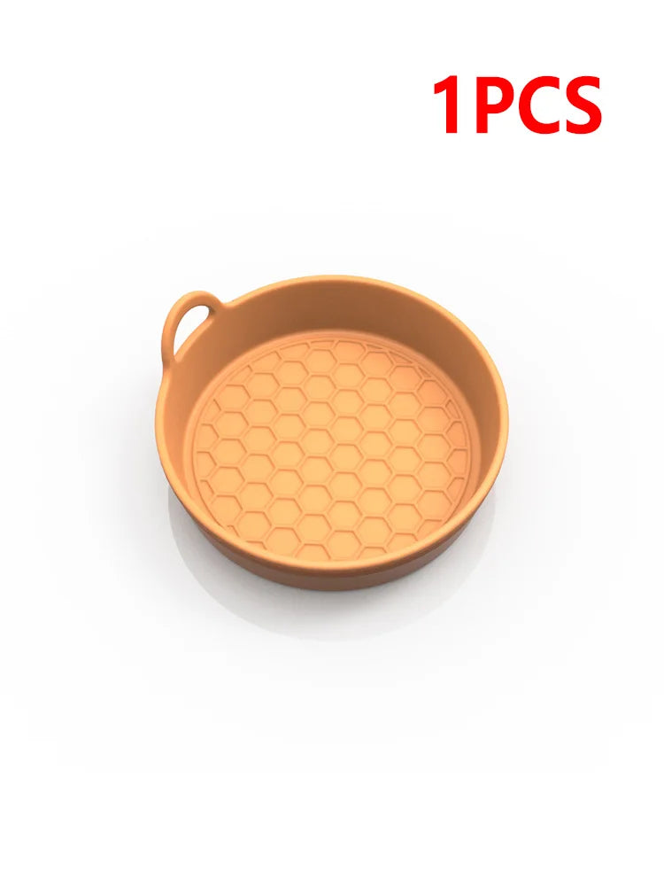 1/2Pcs Silicone Car Coasters - Non-Slip Heat-Resistant Design for Car Durable Eco-Friendly Spill-Proof Fits Most Cup Holders