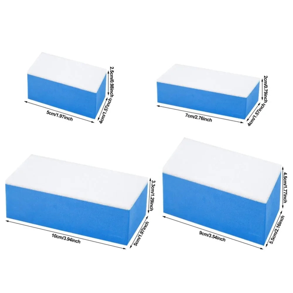 Car Glass Oil Film Cleaning Sponge Wiper Polishing Sponges Car Windshield Wool Felt Brush Oil Removal Tools