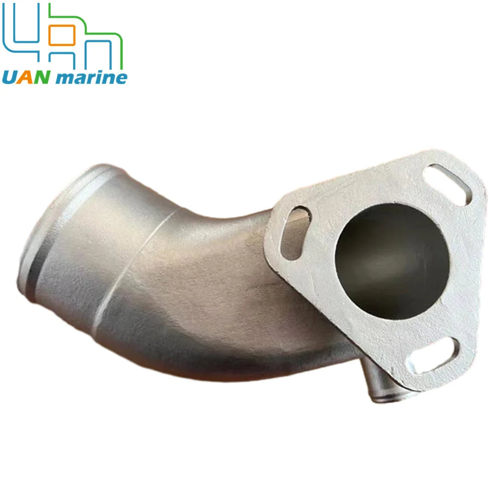 Marine Stainless Steel SS316 Exhaust Mixing Elbow For Yanmar 4JH 129671-13551 129579-13551 129792-13552