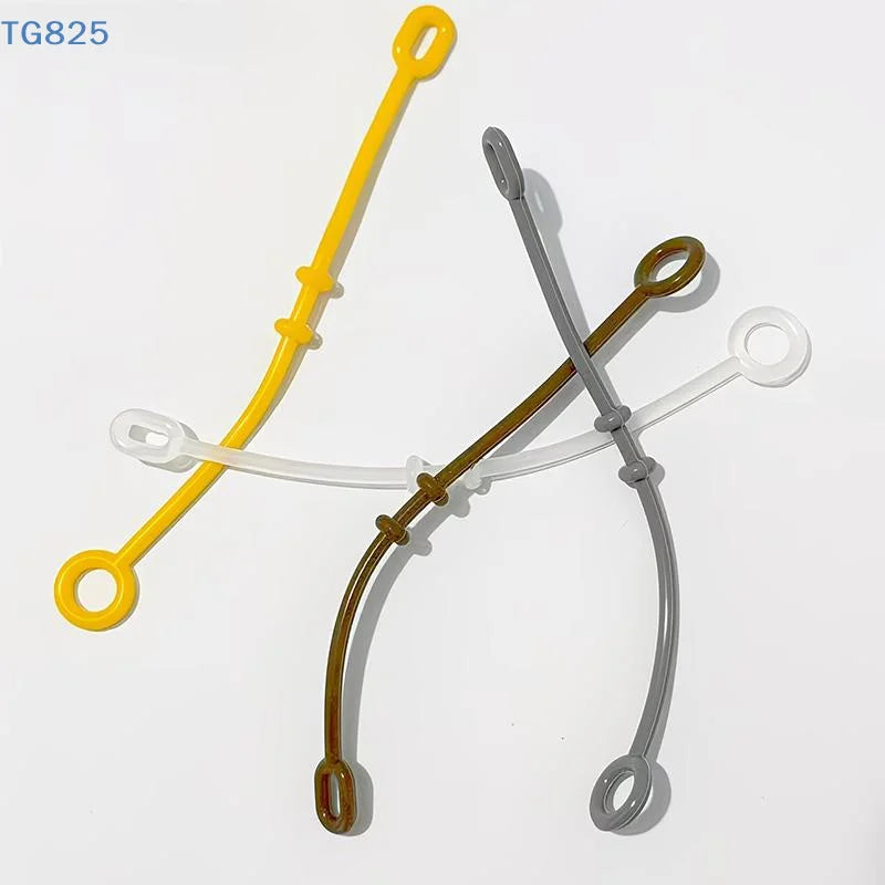 Easy to Clean Silicone Teapot Lid Fixing Straps 1/4pcs Heat Resistant Leak Proof Clips for Travel Portable Tea Set Parts