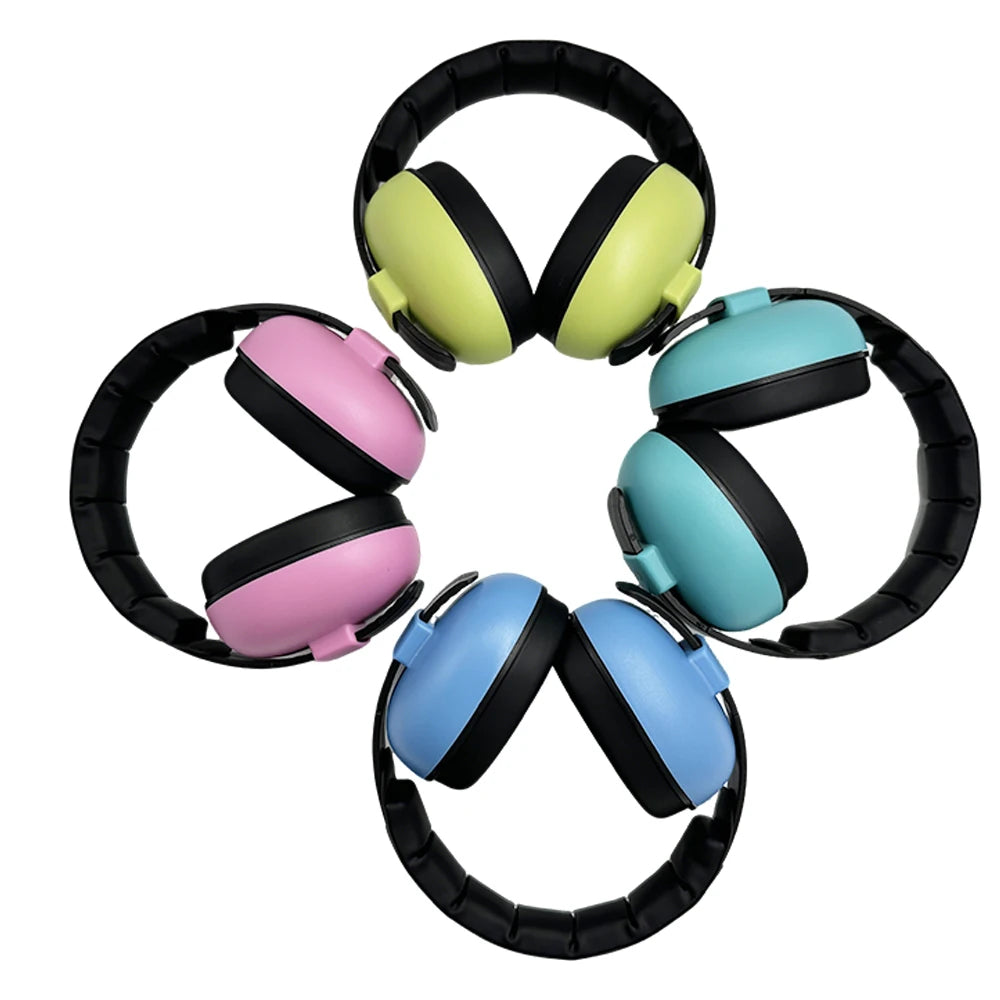 Baby Ear Muffs Noise Cancelling Headphones For Infants, Safe & Comfortable Hearing Protectionbaby Shower Family Decorations
