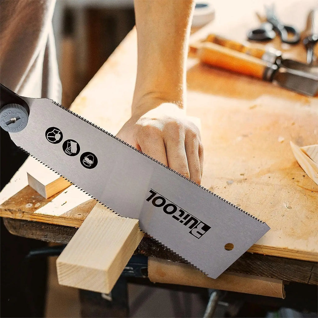 1PC Japanese Pull Saw 3-Edge Teeth Hand Saw SK5 Flexible Blade Non-Slip Handle Wood Saw Folding Saw for Woodworking Tools