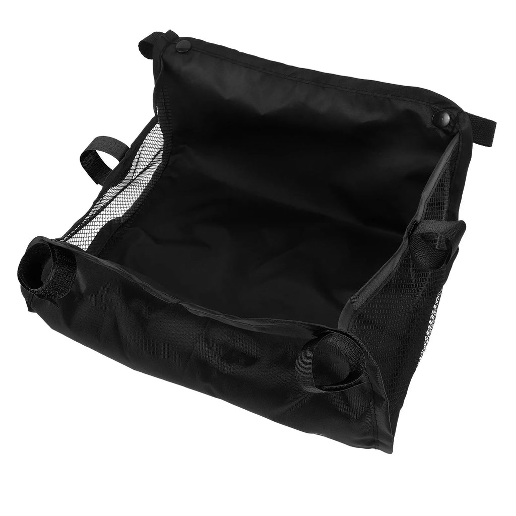Baby Stroller Bottom Basket Oxford Cloth Lightweight Portable Pushchair Storage Organizer Bag Large Capacity Storage