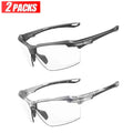 3PACKS SCVCN Hiking Eyewear Photochromic Cycling Sunglasses Glasses Bike MTB Bicycle Golf UV400 Sports Glasses for Men Women