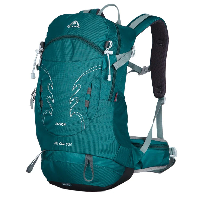 30L Hiking Backpack for Men Women Lightweight Travel Camping Backpacks with Rain Cover Trekking Climbing Bag