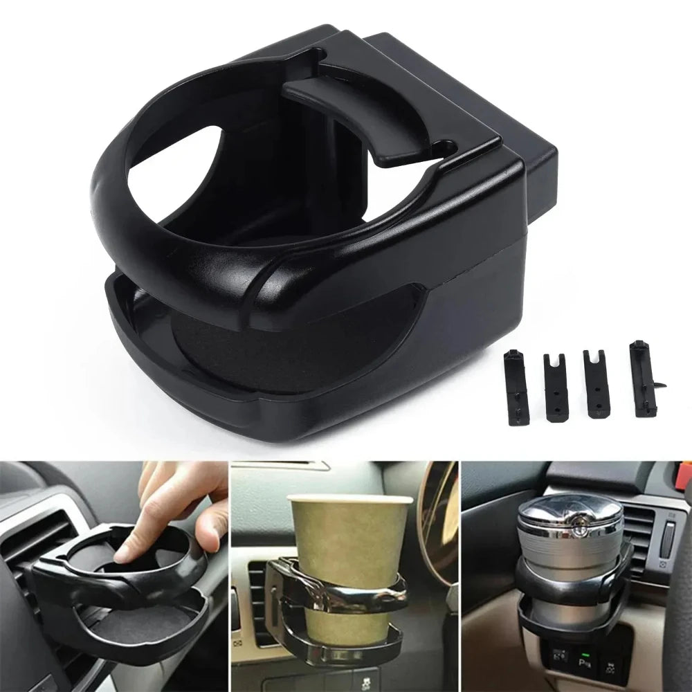Car Universal Air Outlet Water Cup Holder Stabilize Convenient Beverage Storage Easy To Install for Coffee Cups Water Bottles