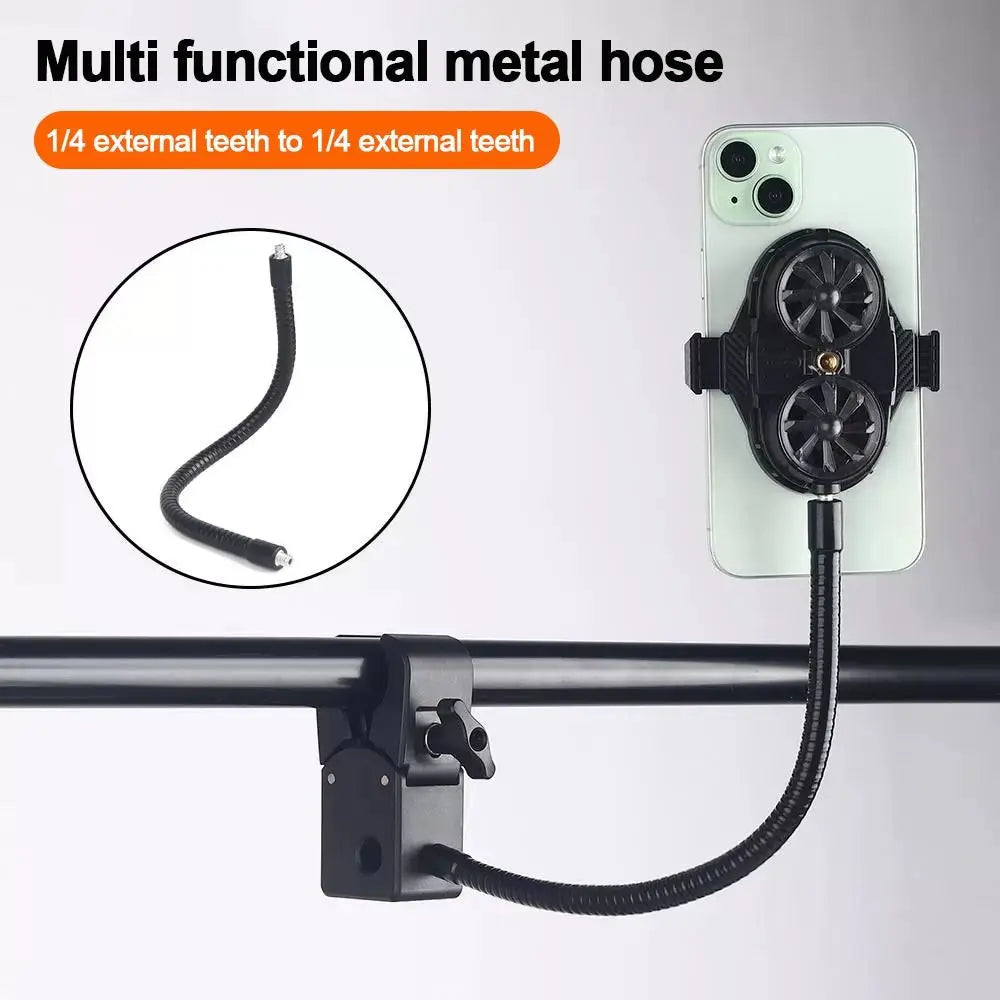 Metal Monopod Metal Tube Rod With 1/4inch Screw Flexible Tripod Extension Tube Lightweight Pole Extender Accessory SLR Cameras