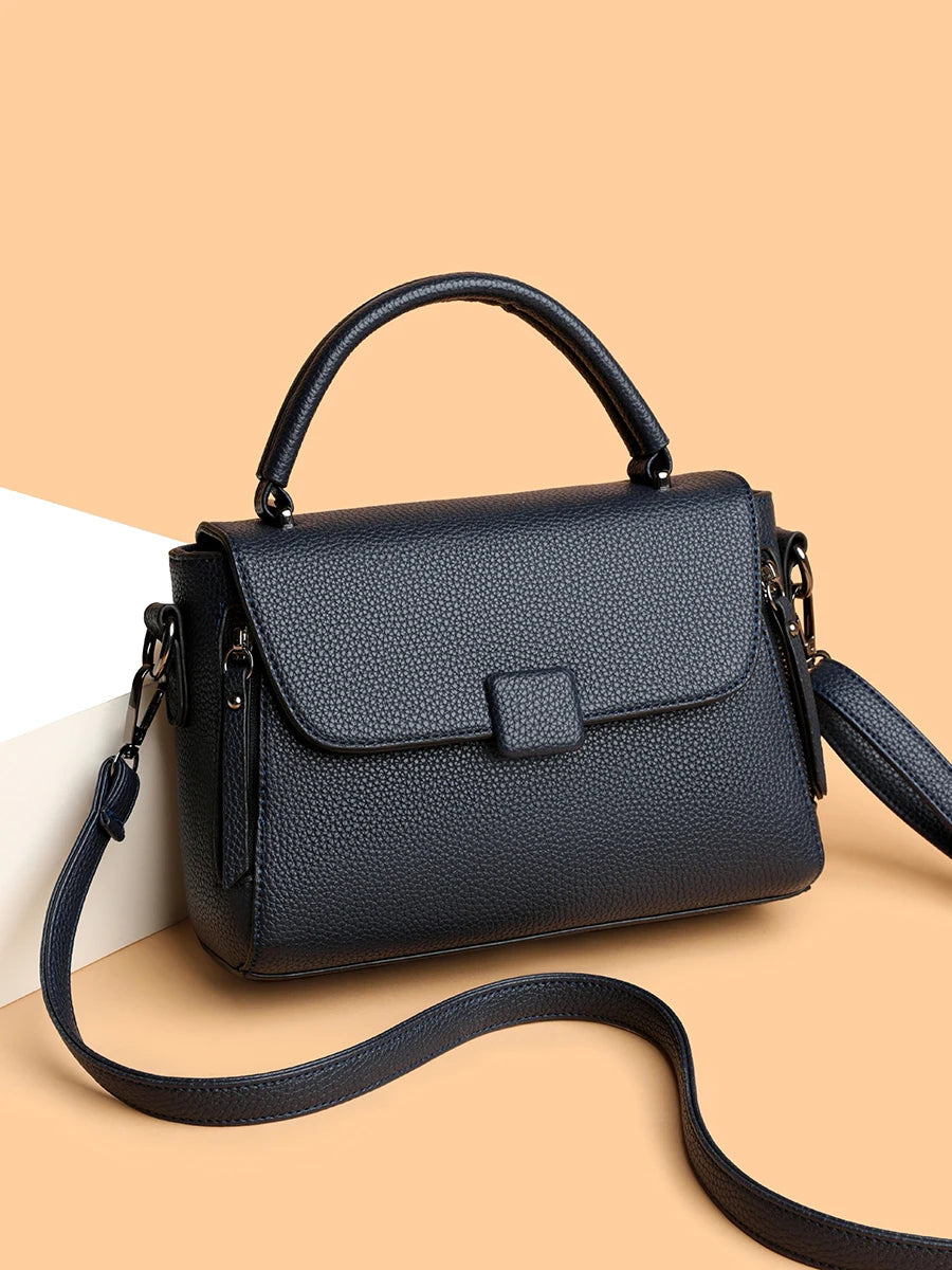 Fashionable Unique Design Women's Handbag Spring New High Aesthetic Value Saddle Bag Single Shoulder Crossbody Small Bag