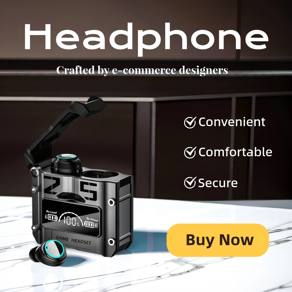 Wireless Headset Noise Reduction HQ High Quality TWS Earphone M25 In-ear Type-C LED Display Recharge Earphone Headphone With Mic