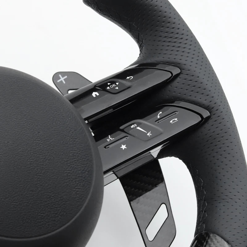 Upgrade Carbon Car Steering Wheel for Mercedes Benz AMG W204 W205 W221 W222 E300 Cls Glc Gle Gls Gla Cla Glk G63 GLA45