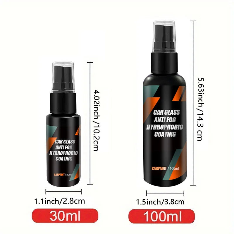 Motorcycle Helmet Water Repellent Spray Anti Rain Coating For Car Glass Hydrophobic Anti-rain Car Windshield Mirror Polish Kit