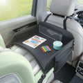 Car Back-Seat Tray Table Child-Friendly-Friendly in-Vehicle Activity Tray with Mesh Pockets Easy to Install Non-Slip