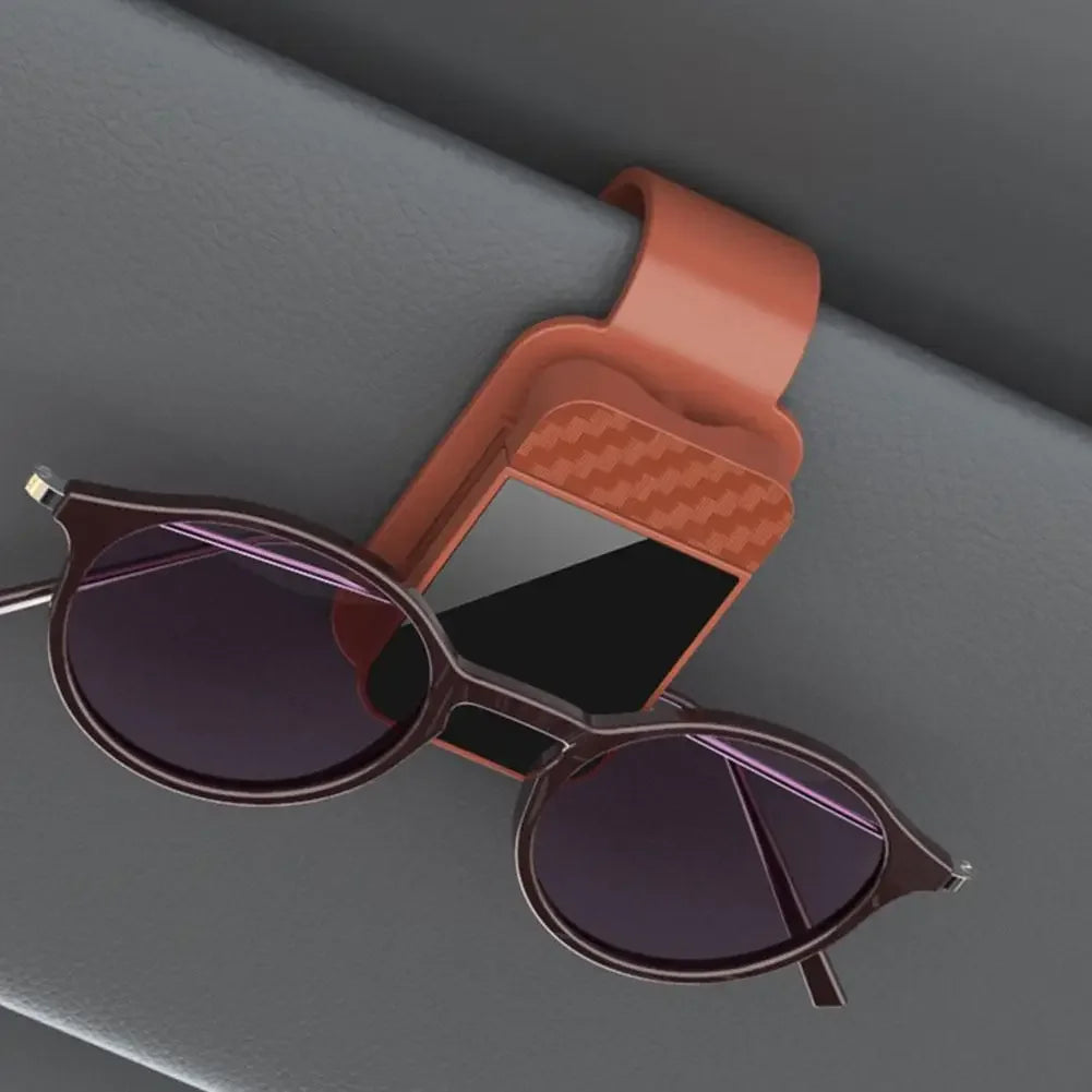 Car Sun Visor Eyeglass Frame Car Glasses Clip Universal Clip Sunglasses Sun Glasses Holder Visor Car Interior Accessory Aut N8H9