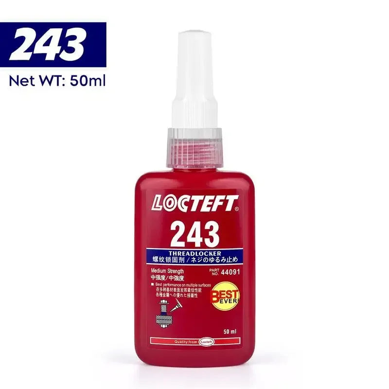 50/10ML Threadlocker 222 242 243 262 271 272 277 680Anaerobic Threadlocker Screw Adhesive Glue Anti-loose Thread Locking Agent