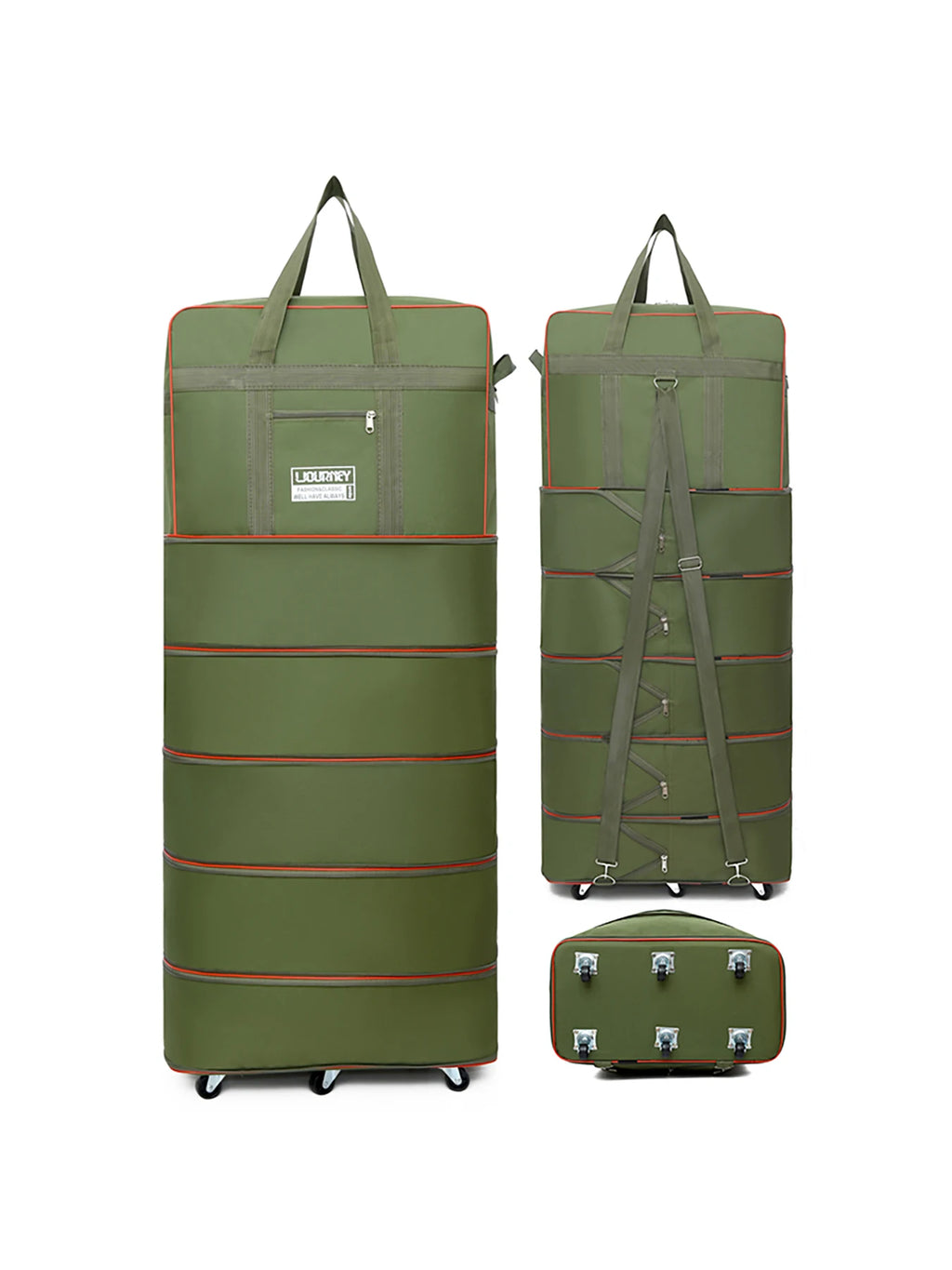 Large Capacity Gym & Travel Duffel Bag for Men,Family Foldable Travel Bag,Foldable Duffel Bag for Weekend Trips,Gift-Ready Bag