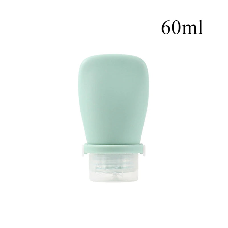 Soft Silicone Travel Bottles 30/60/90ml Empty Squeeze Tubes For Lotion Leakproof Skin Care Products Container Travel Accessories