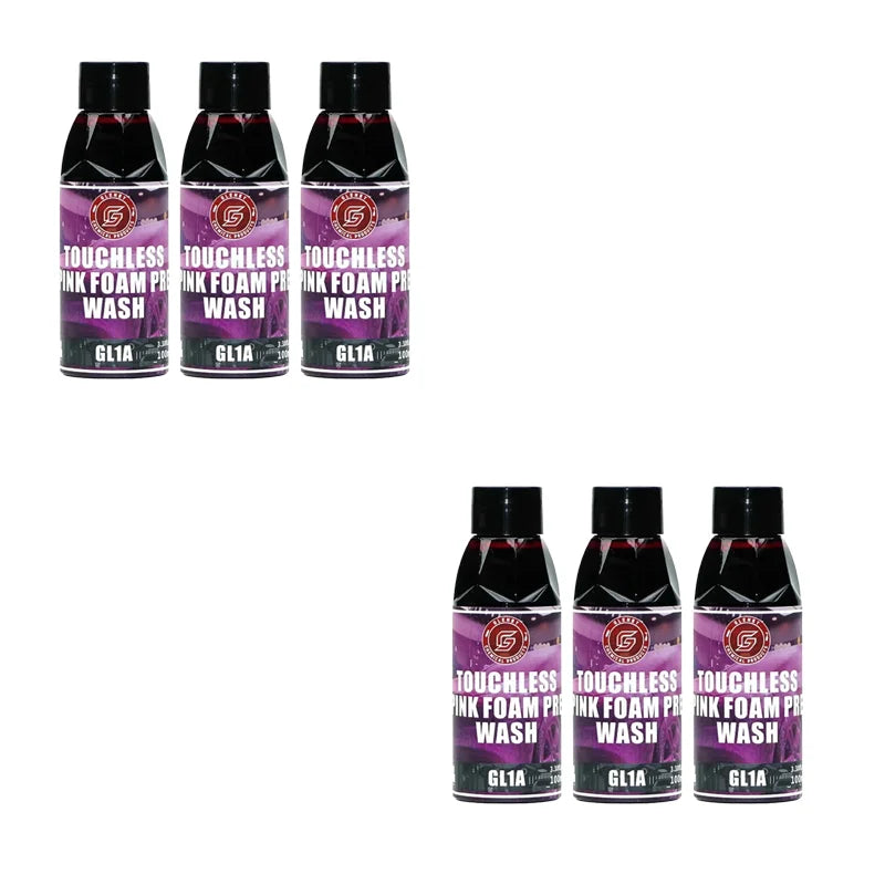 Premium Pink Foam Car Wash Soap Concentrate, High Foaming Cannon Liquid Detailing Cleanser, Extreme Dirt Remover & Shine Booster