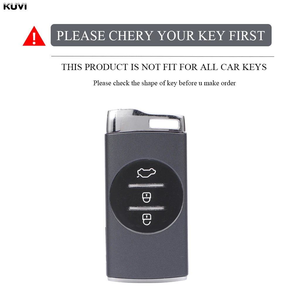 Pink TPU Car Remote Key Case Cover Fob Keychain Shell For Chery Tiggo 7 pro 8 Pro Exeed Tiggo 2 3x Arrizo 5 Pro Gx 5x EQ7 2021