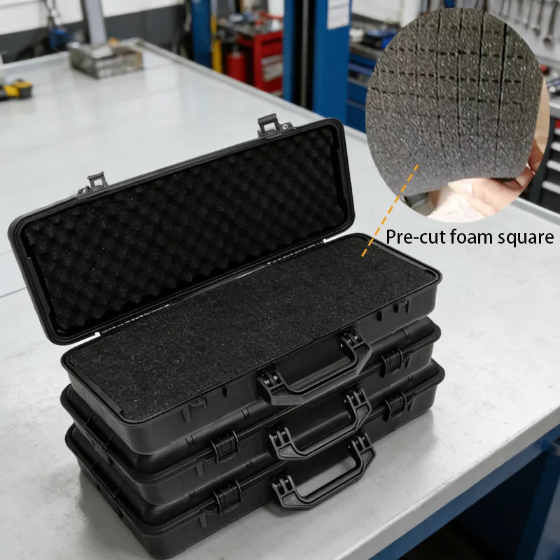 Safety Instrument Tool Box Protective Waterproof Shockproof Toolbox Sealed Tool Case Impact Resistant Suitcase With Sponge