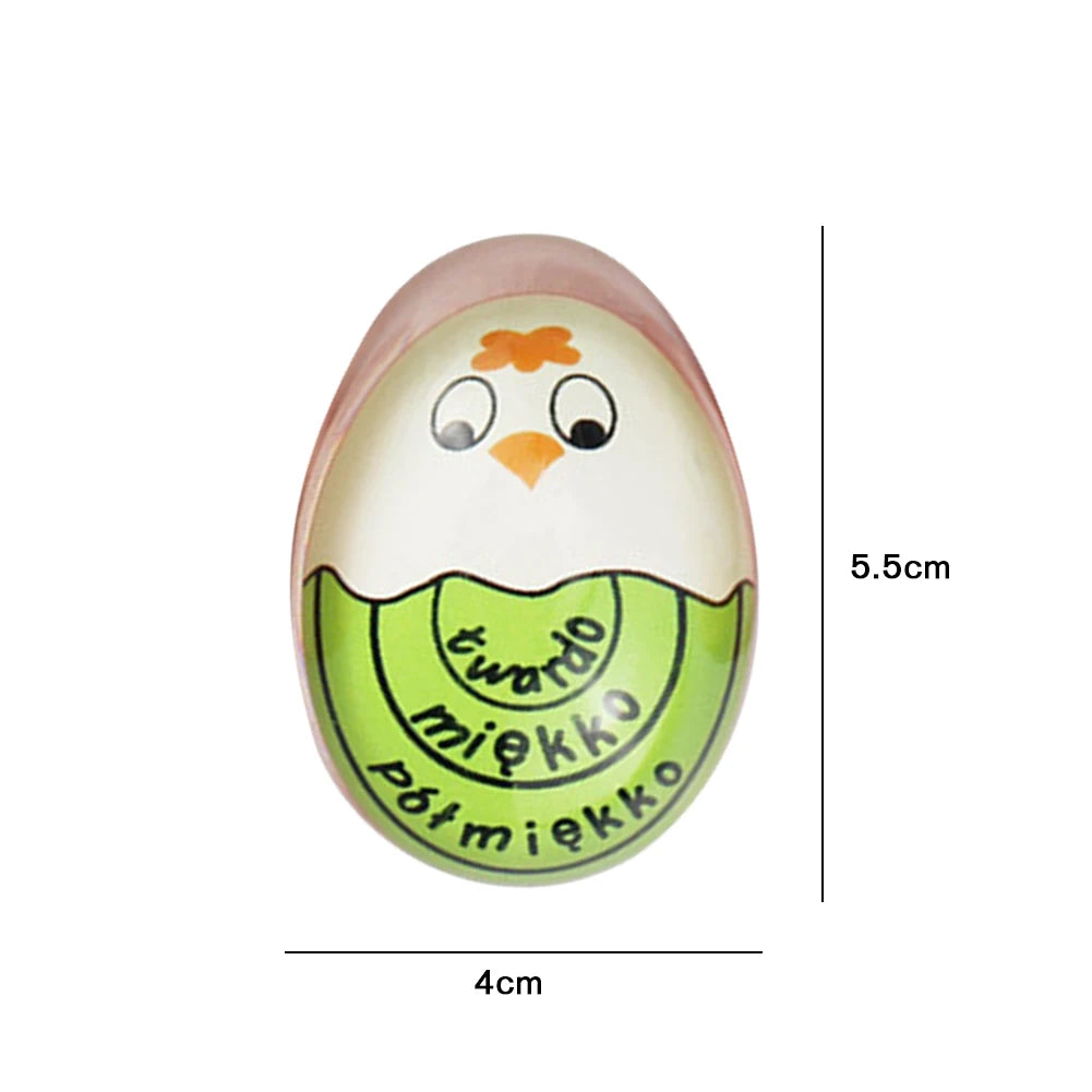 Color Changing Plastic Boiled Egg Alarm Mini Boiled Egg Timer Egg Boiling Timer Boiled Egg Alarm Timer Kitchen Gadgets