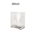 Transparent PVC Luggage Cover Single Piece Dust Scratch Resistant Protective Sleeve For 20-28 Inch Travel Trolley Bag Supply