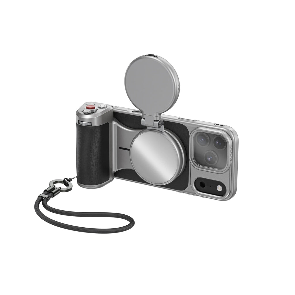 TELESIN Master Grip Kit for iPhone 17 Pro ProMax Phone Camera Magnetic Grip Graphene Case for iPhone Cooling Phone Handle Holder