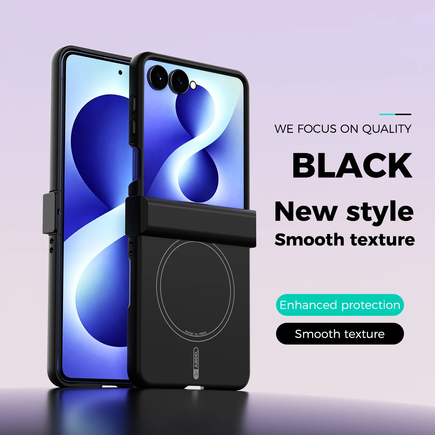 For Samsung Galaxy Z Flip8 7 FE 6 5 Phone Case Magnetic Silicone Wireless Charging Three-In-One Hinge Tough PC Cover Hard Fundas