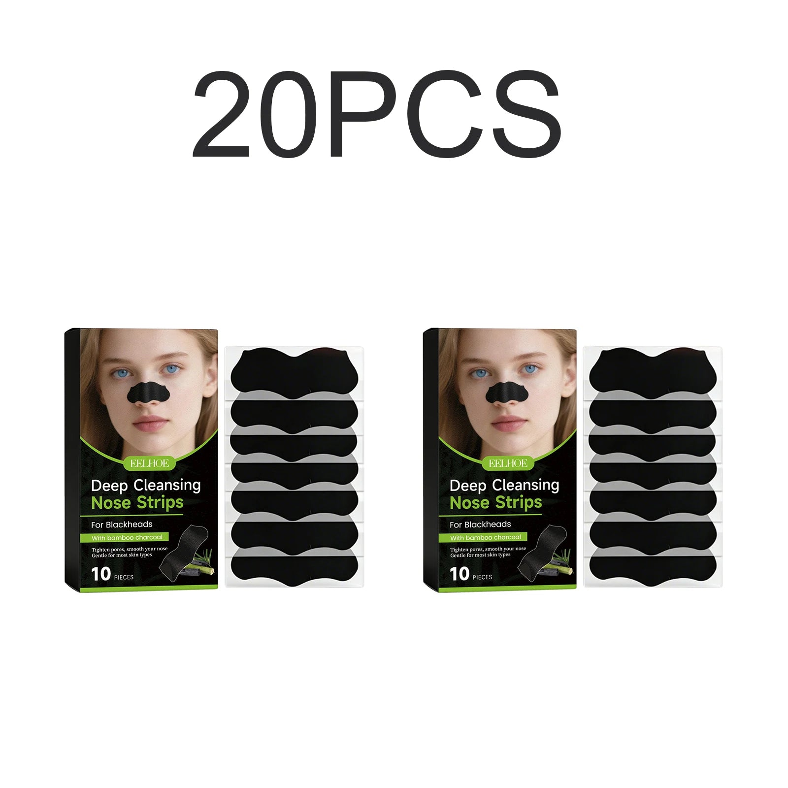 Blackhead Remover Nose Strips Unisex Deep Cleansing Pores Helps Clear Blackheads Minimizes Pores Nasal Mask Patch Skin Care
