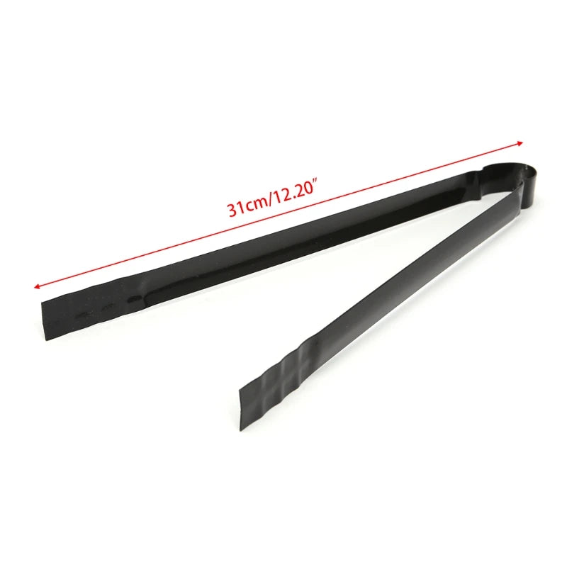 Barbecue Charcoal Tong Metal Handle Grill Food Clip Outdoor Camping Cooking Tool