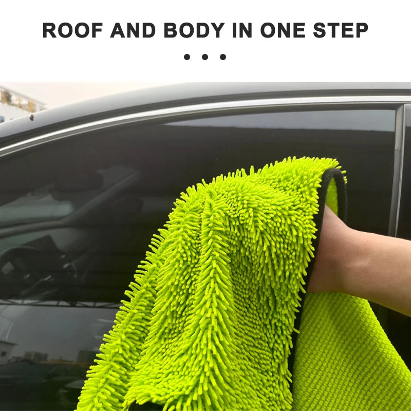 SEAMETAL 700GSM Car Drying Cloth 60X40CM Super-Absorbent Cleaning Towel Ultra-Soft Scratch-Free Cleaning Cloth for Car Detailing