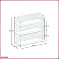 Clear Acrylic Multi-layer Tier Display Case with Door Storage Box for Model Cars Building Blocks Figures Collectibles