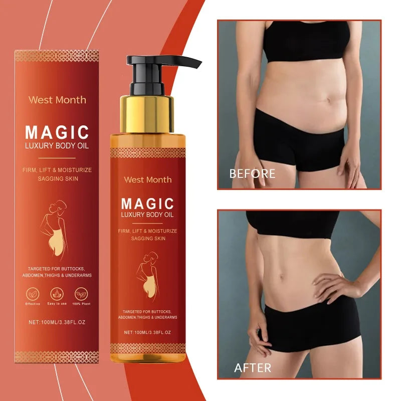 Body firming moisturizing oil moisturizes, lifts, tightens, repairs and nourishes the skin. Moisturizing oil