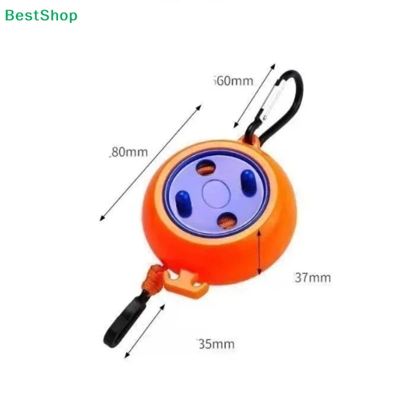1PC 8M Retractable Travel Clothesline Laundry Drying Rope Windproof Anti Slip Outdoor Clothesline For Hotel Camping Accessories