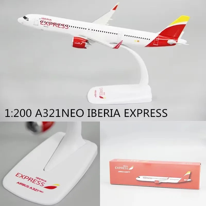 New1:200 Assembly Plane Model World Aviation Series UAE Emirates/THAI/Qatar/Singapore/Etihad/Austrian/ Italy A350/A320/A380/B777