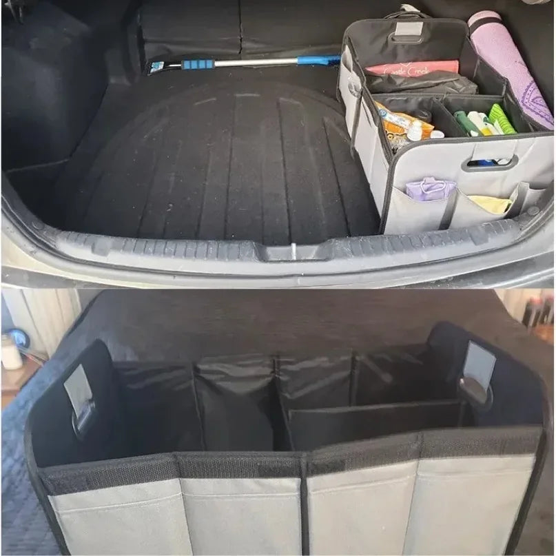 Car Storage Box, Trunk Storage Box, Oxford Cloth Storage Box, Large Capacity, Foldable